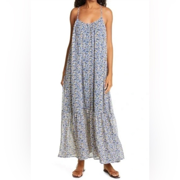 Samsoe Samsoe Como Long Dress in Verbena size XS - Picture 1 of 15